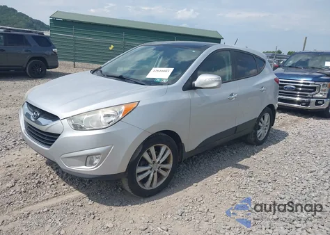 2012 Hyundai Tucson Limited из США, поврежденный, VIN KM8JUCAC5CU368671